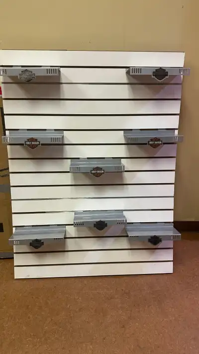 Retail Display shelves, Harley Davidson, View more