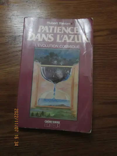 LIVRE   **PATIENCE DANS L'AZUR ** Hubert Reeves, View more
