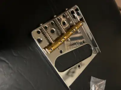 Nickel Bridge for Fender Telecaster style guitar, View more