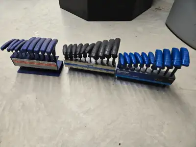 Mastercraft T handle hex allen key sets, View more