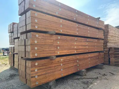 We have new Hard wood Bamboo crane mats available we can deliver if needed 3.5 for w x 16.4ft L “8”...