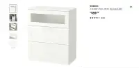 IKEA BRIMNES 3-drawer chest