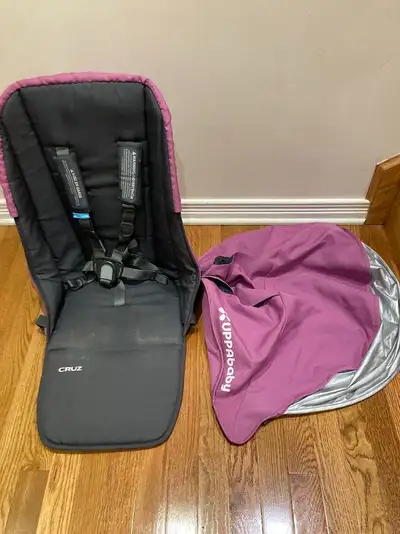 Uppababy Cruz canopy and seat fabric SAMANTHA 2011-2019 tissu pa, View more