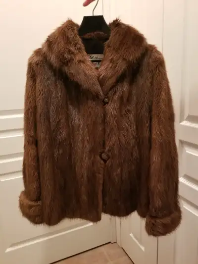 women’s mink fur coat, View more