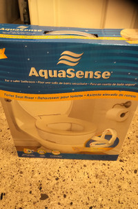 Aquasense toilet riser - in the box