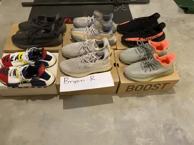 Cinder size 9.5 cond (9.5/10) SOLD Israfil size 9.5 cond (9/10) $330 Sesame size 9.5 cond (9.5/10) S...