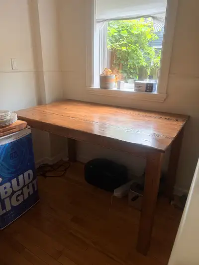 Rustic Solid Wood Dining Table, View more
