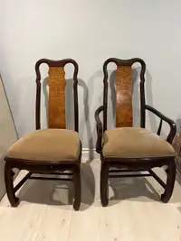 6 Solid Wood Chairs