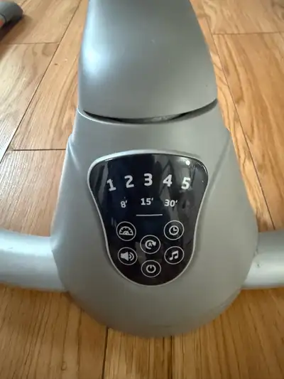 Machine washable with 5 speed and lullaby music.