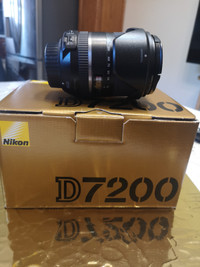 New Nikon D7200 camera