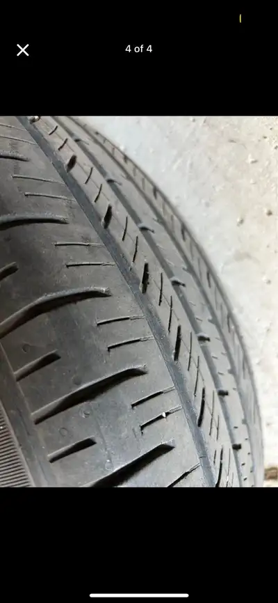 4 USED TIRES
