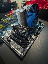 I7 4790 with Micro ATX Gigabyte, Trident Memory, cpu cooler