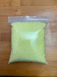 Pure Sulfur Flakes Three Pounds