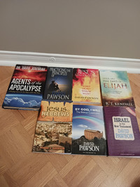 7 religious books - 4 by David Pawson