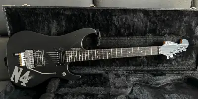 Washburn Nuno Bettencourt Custom Shop N4 Stealth Black Charcoal, View more