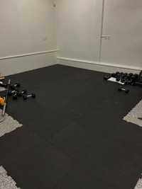 Rubber Interlocking Gym Flooring