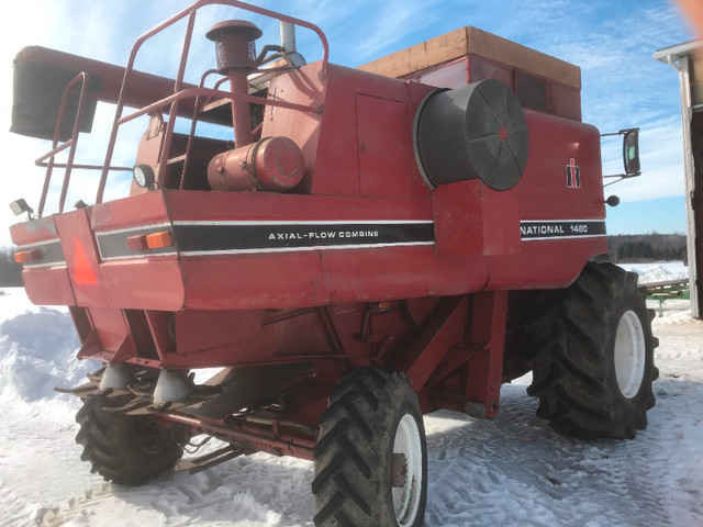 International 1460 Axial-Flow Combine in Farming Equipment in Cornwall - Image 2