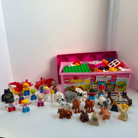 Duplo Lego lot with figures