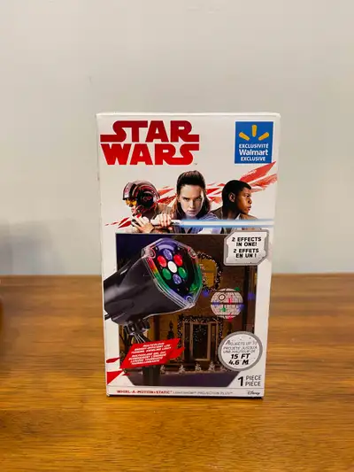 Star Wars Christmas Whirl-A-Motion Lightshow Projection 2-in-1, View more