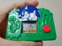 2003 McDonald's Toy Sega Sonic Handheld Electronic Game Virtual