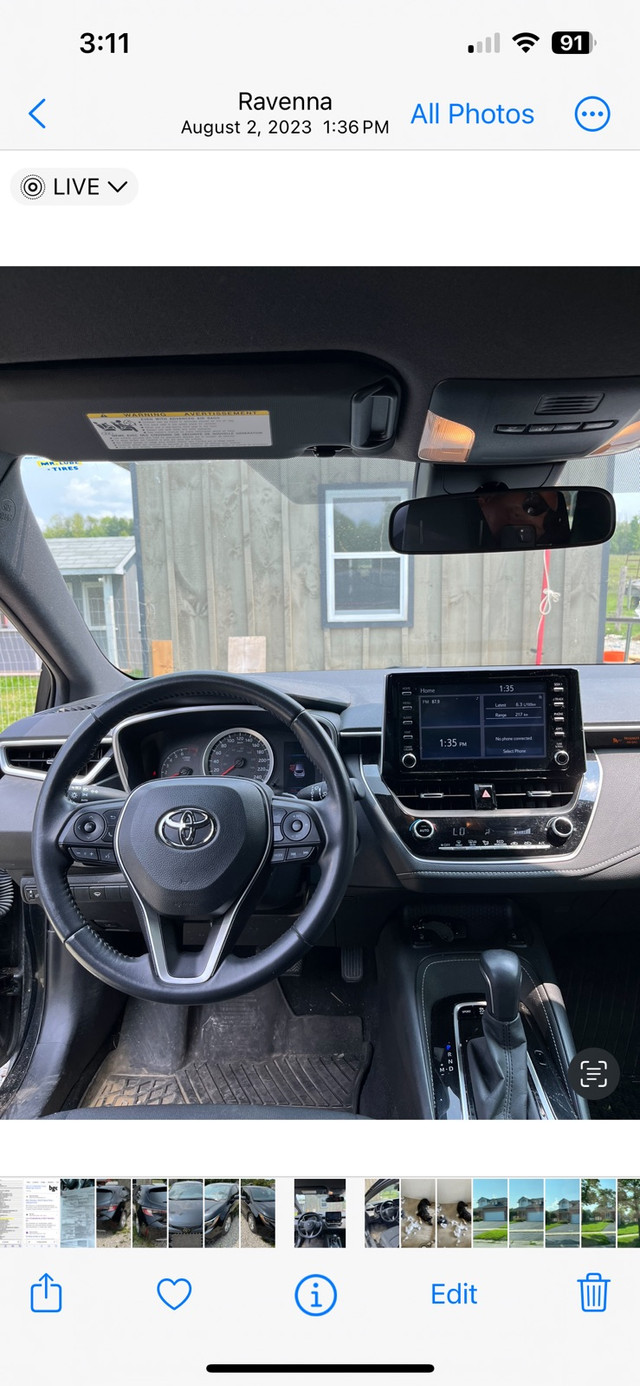  2019 Toyota Corolla, SE hatchback  in Cars & Trucks in Kitchener / Waterloo - Image 3