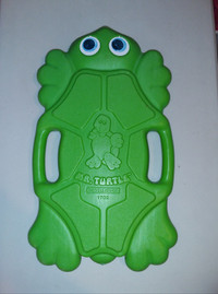 Vintage Mr Turtle Swimming Pool Kickboard Coleco 1986, VERY RARE