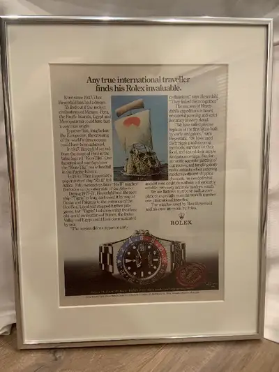Rolex vintage advertisement - GMT, View more