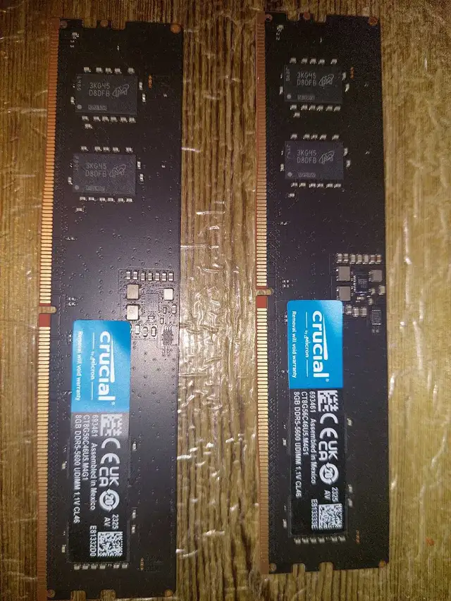 Lost 16GB DDR 5 Ram Memory 2 x 8 GB works for Intel or AM5 in System Components in Mississauga / Peel Region - Image 2