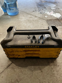 Stanley black chrome mechanic tool box