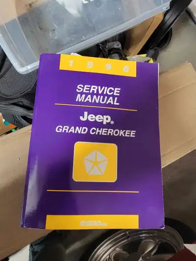 1996 Jeep factory service manual, useful for connecting years no doubt aswell