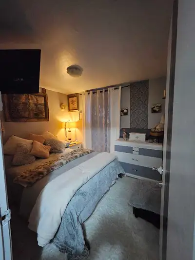 townhouse apartments for rent with two bedrooms, Fully furnished.a living room, a kitchen, a washing...