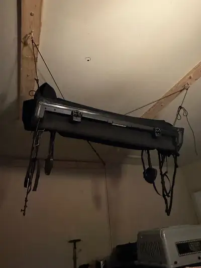 Genuine Mopar soft top for 4 door JL Used 2 seasons, stored inside as pictured Hardware included