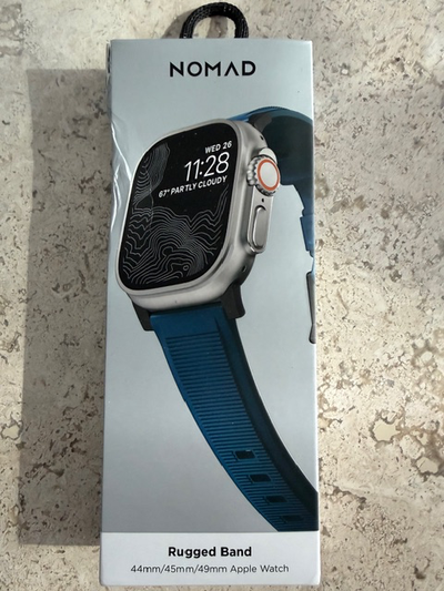 NOMAD Apple Watch Band - Rugged Band (Blue), View more
