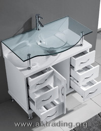 DescriptionModern Glass vanities SALECHECK US OUTHuge Sale,