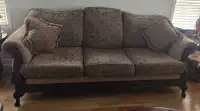 2 love seats and a sofa 