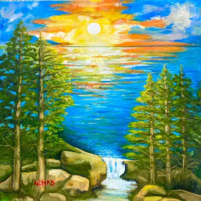 original oil painting , View more