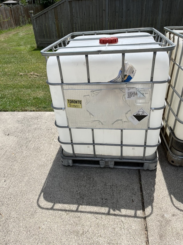 New stock!!!!! Water tote / liquid storage / rain barrel Other Leamington Kijiji