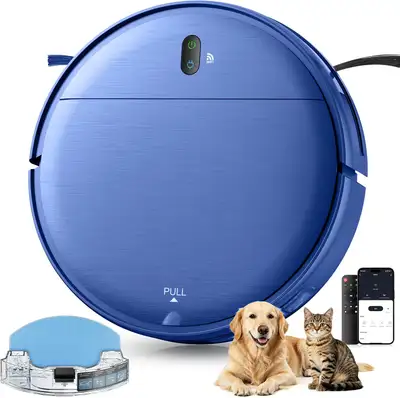 Robotic Vacuum 2-in-1 Robot Vacuum Mop with Scheduled Function, View more