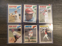 1977 OPC Baseball - 6 STAR PLAYERS Excellent Condition. See pics