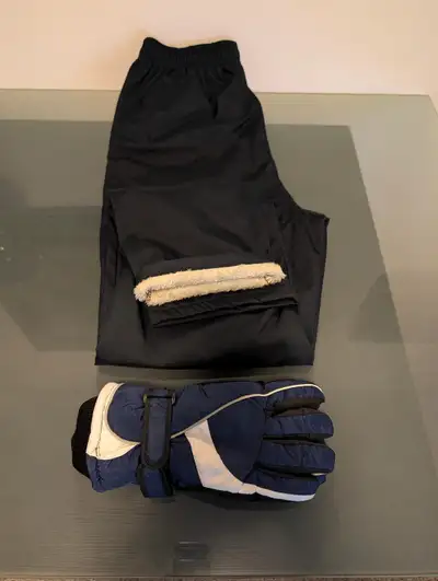 Men's Thermal Pants with zipper pockets, Plus Free New Gloves, View more