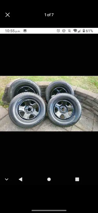 Set of 4 NEW FIT ICE winter tires rims (225 60 18) pattern (5×114.3) TPMS 2021 TOYOTA RAV4