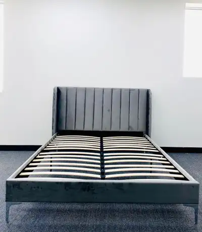 Premium Velvet Bed Frame Herman - Double / Queen / King - Sale, View more