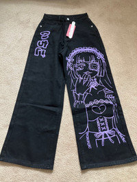 Anime Jeans and Pillow Cover