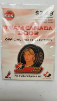 New Toronto Sun Olympic team Canada Hockey Ryan Smith pin