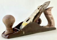 Antiquité 1950 Collection. Rabot à main en bois STANLEY Canada