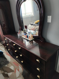 Dressing table and closet 