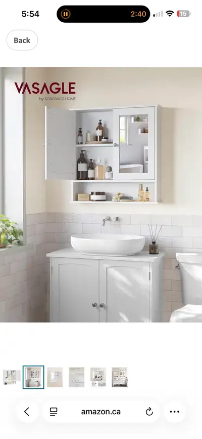 Brand New Mirror Medicine Cabinet, View more