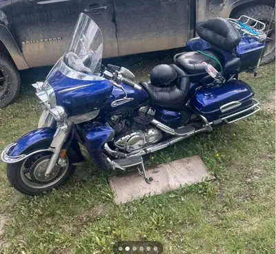 2007 yamaha royal star 1300v4, passed out of province last year about 5000km ago, wireless charger,...
