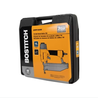 Bostitch 16 Gauge Finish Nailer Kit (Brand New), View more