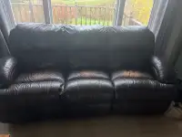 FREE leather couch and love seat 